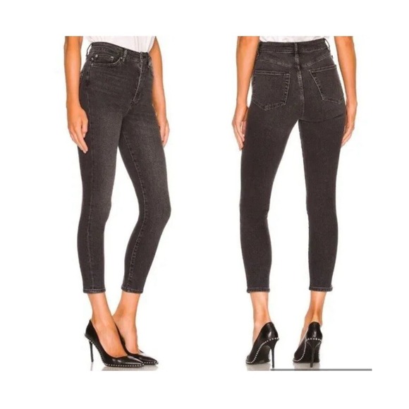 Revolve Lovers And Friends Black Mason‎ High Rise Skinny 31 - Picture 1 of 10